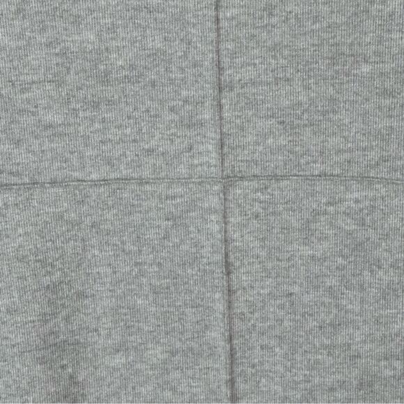 Zara Nouveau Gray Block accent print Dress Short Sleeve Knit Classic 1960s style - Picture 3 of 5